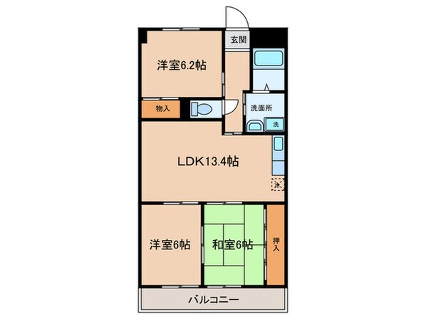 みず貴の物件間取画像